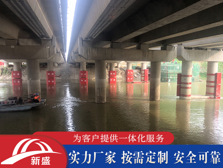 固定式橋梁防撞設施 柔性復合材料防撞護舷 大橋防撞